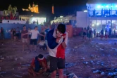 Le désarroi d'un supporter français dans la fanzone de Lyon, le 10 juillet 2016