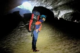 Le 16 janvier, le porteur vietnamien Ho Minh Phuc dans la grotte de Son Doong