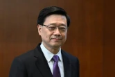 Le chef de l'exécutif John Lee s'adresse aux médias après l'adoption par le Conseil législatif de l'article 23 de la loi sur la sécurité nationale à Hong Kong, le 19 mars 2024