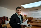 "Le latin vit toujours à travers les langues romanes qui en sont issues", dont le français, l'italien, le portugais, l'espagnol et le roumain, assure Alexandru Cretu, 18 ans, le 11 avril 2017 à Pitesti, en Roumanie