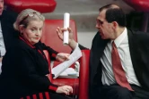 Madeleine Albright et Sergueï Lavrov à l'ONU le 29 septembre 1994