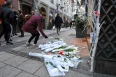 Hommages aux victimes le 12 décembre 2018 à Strasbourg, après l'attaque qui a endeuillé le marché de Noël