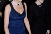 La princesse de Galles Diana, aussi connue sous le nom de Lady Di, et Liz Tilberis, ancienne rédactrice en chef d'origine britannique du magazine Harper's Bazaar, à New York le 30 janvier 1995