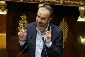 Le coordinateur de La France Insoumise (LFI), Manuel Bompard, s'exprime à l'Assemblée nationale, à Paris, le 5 février 2024