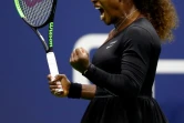 La rage de Serena Williams victorieuse de la Polonaise Magda Linette pour son entrée à l'US Open à Flushing Meadows, le 27 août 2018