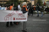 Manifestation pour la défense du climat, à Lisbonne, le 9 décembre 2023