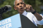 Le président Barack Obama lors d'un meeting le 13 septembre 2016 à Philadelphie
