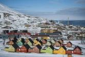 Vue de Longyearbyen, le 6 mai 2022 dans l'archipel du Svalbard, en Arctique