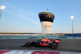 Le pilote néerlandais Max Verstappen (Red Bull), alors des qualifications du dernier Grand Prix de la saison de Formule 1, le 11 décembre 2021 sur le ciruit de Yaz Marina à Abou Dhabi