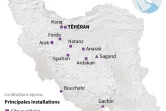 Les installations nucléaires en Iran