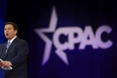 Ron DeSantis au CPAC le 24 février 2022 à Orlando