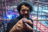 Le réalisateur hongrois Árpád Bogdán lors de la présentation du film "Genesis" à la Berlinale, le 19 février à Berlin