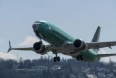 Un Boeing 737 MAX 8 décolle de l'aéroport de Renton, où se trouve l'usine Boeing, le 22 mars 2019