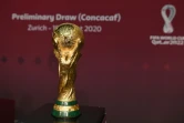 Le trophée de la Coupe du monde de football, au siège de la Fifa, à Zurich le 19 août 2020 