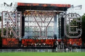 Le groupe Earth, Wind and Fire en répétitions le 20 août 2021 pour le concert de Central Park à New York du 21 août