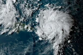 Photo satellite de Dorian transmise par le NHC le soir du 28 août