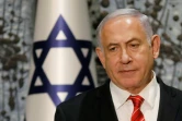 Le Premier ministre israélien Benjamin Netanyahu, lors d'une conférence de presse à Jérusalem le 25 septembre  2019
