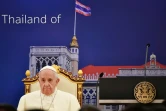 Le pape François au Palais du gouvernement, le 21 novembre 2019 à Bangkok, en Thaïlande