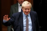 Le Premier ministre britannique Boris Johnson sort du 10 Downing Street, le 24 octobre 2019 à Londres