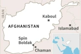 Carte d'Afghanistan localisant Spin Boldak près de la frontière Pakistanaise