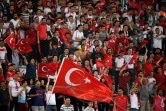 Supporters turcs durant le match de qualification à l'Euro 2020 face à la France, à Konya, le 8 juin 2019