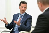 Le président syrien Bachar al-Assad, à Moscou le 20 octobre 2015