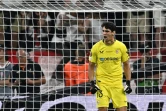 Le gardien marocain de Séville Yassine Bounou élu homme du match de la finale contre l'AS Rome, le 31 mai 2023 à Budapest
