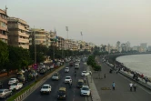 Une vue du bord de mer de Bombay, le 8 novembre 2017
