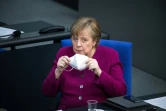 Angela Merkel au Bundestag à Berlin, le 25 mars 2021, avant le sommet européen