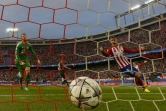 Antoine Griezmann célèbre le but madrilène face au Bayern Munich, le 27 avril 2016 au stade Vicente-Calderon