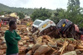 Les dégâts provoqués par la cyclone Idai à Chimanimani, dans l'est du Zimbabwe, le 18 mars 2019