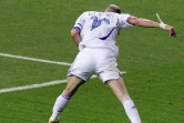 Tête de Zinedine Zidane lors de la finale du Mondial le 9 juillet 2006 à Berlin face à l'Italie