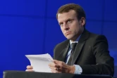 Le ministre de l'Economie Emmanuel Macron le 27 novembre 2015 à Paris