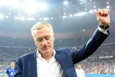 Le sélectionneur Didier Deschamps après la défaite face au Portugal en finale de l'Euro, au Stade de France, le 10 juillet 2016