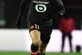 L'attaquant lillois Hatem Ben Arfa, lors du match de la 22e journée de Ligue 1 contre Brest, le 22 janvier 2022 au Stade Francis-Le Blé