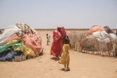 Des déplacés éthiopiens au camp Farburo 2 près de la ville de Gode (Ethiopie), 6 avril 2022