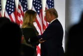 Melania et Donald Trump après le discours de la Première dame à la Maison Blanche pour la convention républicaine, le 26 août 2020
