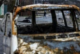Une rue jonchée de cadavres, à Boutcha, près de Kiev, le 2 avril 2022