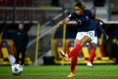 L'attaquante des Bleues, Delphine Cascarino, buteuse lors du match de qualification à l'Euro-2022 face à la Macédoine du Nord, à Orléans, le 23 octobre 2020