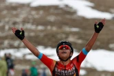 Le Colombien Santiago Buitrago s'impose à l'arrivée de l'étape reine du Tour d'Italie, le 26 mai 2023 à Tre Cime di Lavaredo