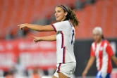 L'attaquante Alex Morgan des Etats-Unis lors d'un match contre le Paraguay au FirstEnergy Stadium de Cleveland, dans l'Ohio, le 16 septembre 2021
