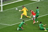 Denis Cheryshev inscrit son premier but personnel contre l'Arabie saoudite en Coupe du monde, le 14 juin 2018 au stade Loujniki