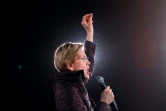 La sénatrice démocrate Elizabeth Warren lors d'un meeting de campagne à Las Vegas, dans le Nevada, le 21 février 2020