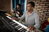Des réfugiés au centre de transit de Gashora, au Rwanda, le 10 juin 2022