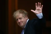 Le Premier ministre britannique Boris Johnson devant le 10 Downing Street, le 28 octobre 2019 à Londres