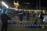 Photo prise le 15 juillet 2016 au lendemain de l'attentat sur la Promenade des Anglais qui a fait 86 morts
