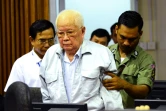 L'ancien dirigeant khmer rouge Khieu Samphan au tribunal international de Phnom Penh, le 23 novembre 2016 au Cambodge