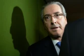 Le président de la Chambre des députés du Brésil Eduardo Cunha àBrisilia, le 18 avril 2016