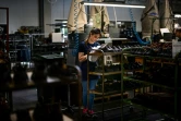 Dans l'usine Paraboot de Saint-Jean-de-Moirans, le 27 mai 2025
