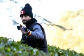 Nabil Fekir à son arrivée à la résidence des Bleus à Clairefontaine, le 6 novembre 2017, pour les matches amicaux contre Galles et l'Allemagne